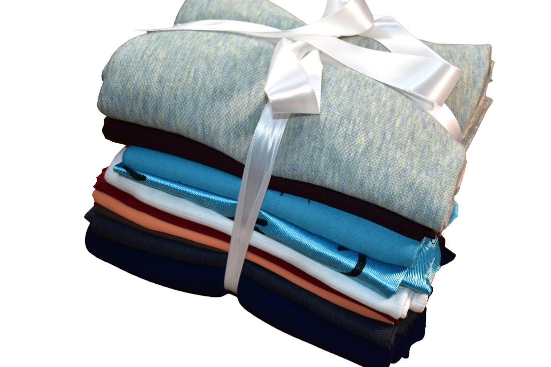 Mix Fabrics Bundle Offer with 10Pcs Polyester Jersey