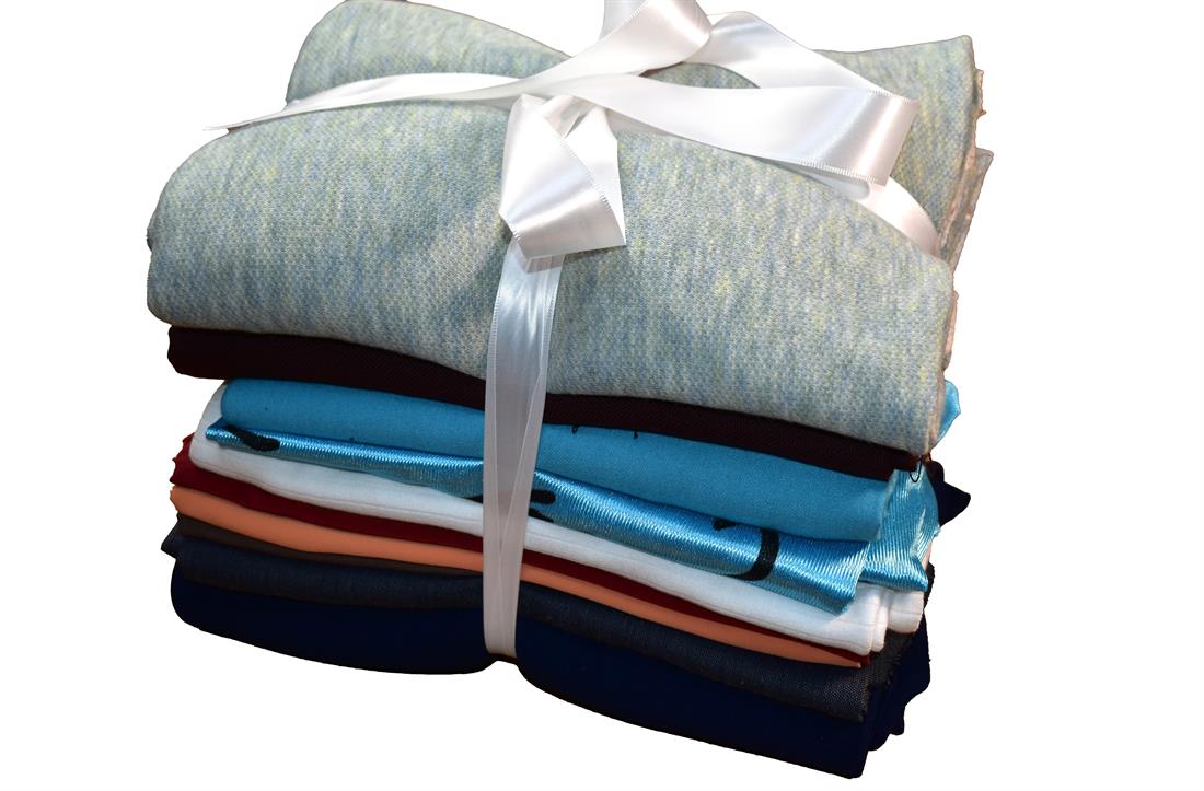 Mix Fabrics Bundle Offer with 10Pcs Polyester Jersey