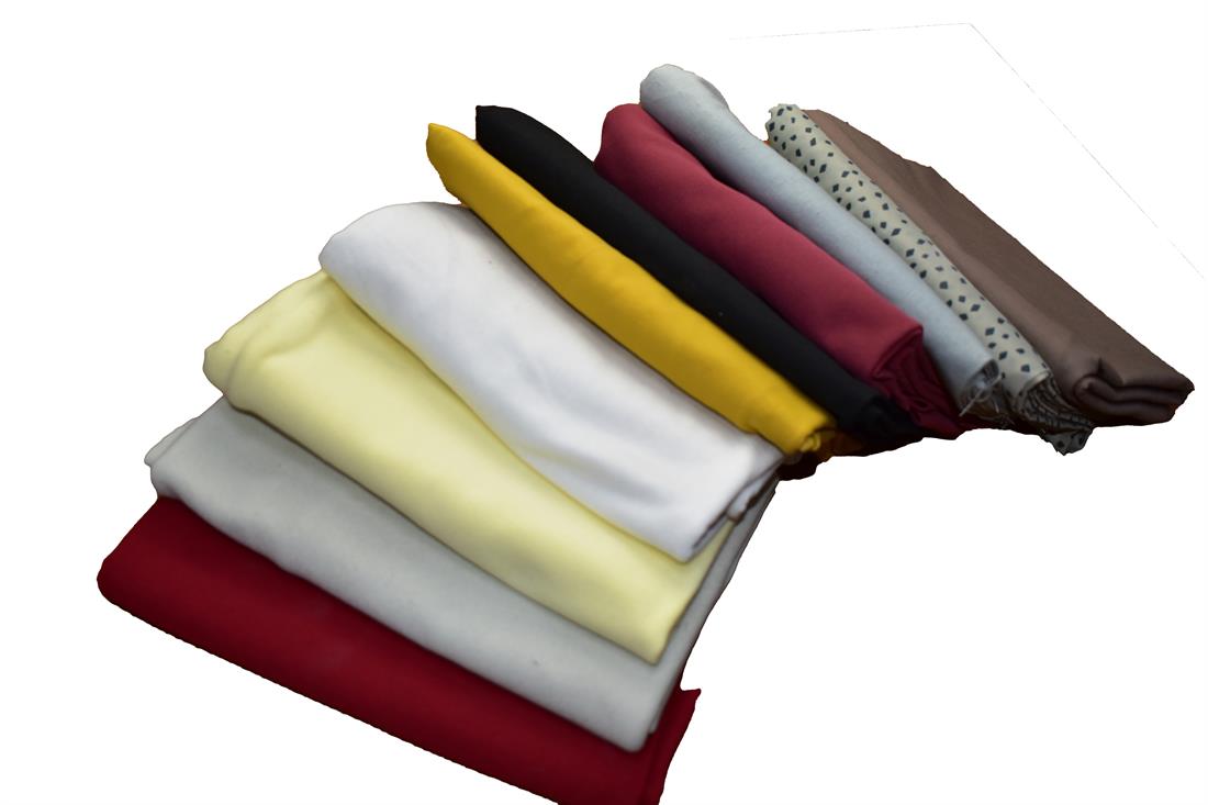 Mix Fabrics Bundle Offer with 10Pcs Polyester Jersey