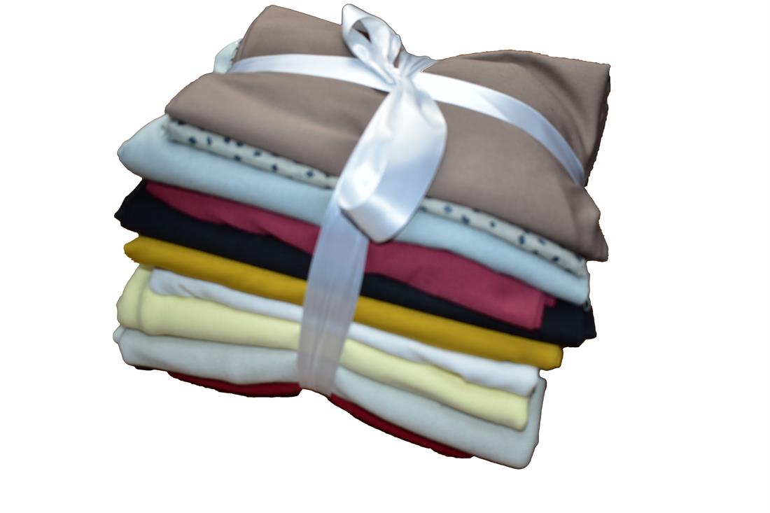 Mix Fabrics Bundle Offer with 10Pcs Polyester Jersey