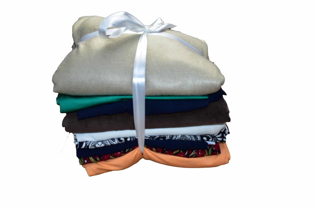 Mix Fabrics Bundle Offer with 10Pcs Polyester Jersey