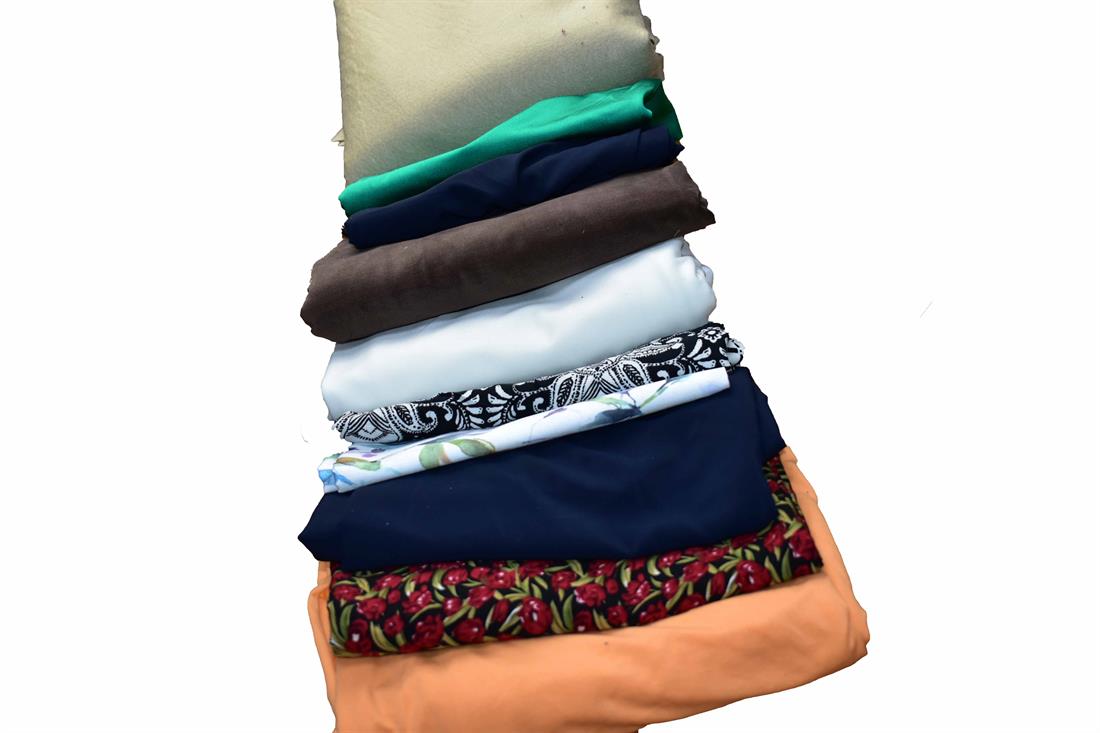 Mix Fabrics Bundle Offer with 10Pcs Polyester Jersey