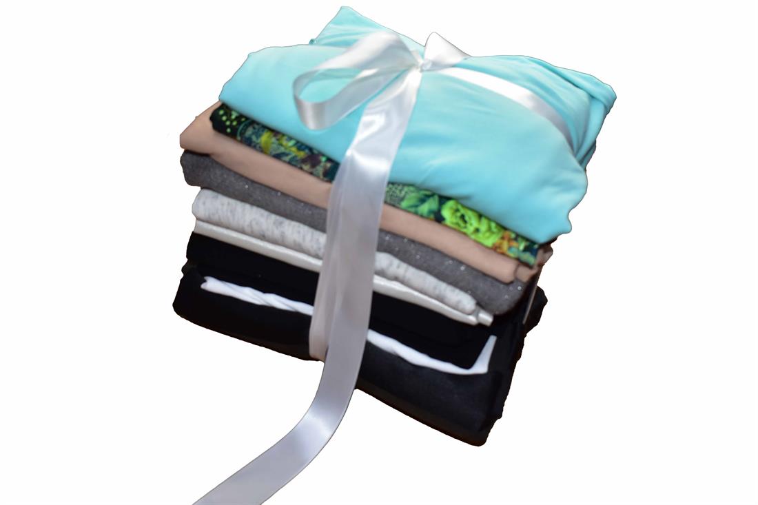 Mix Fabrics Bundle Offer with 10Pcs Polyester Jersey