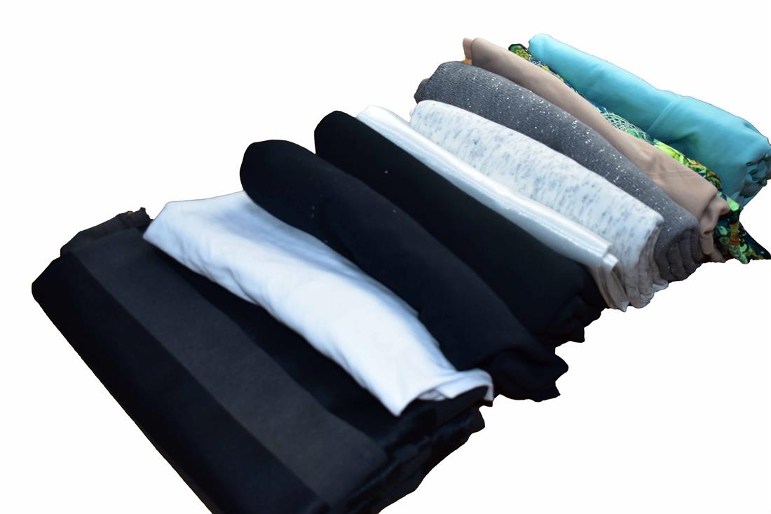 Mix Fabrics Bundle Offer with 10Pcs Polyester Jersey