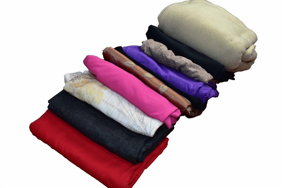 Mix Fabrics Bundle Offer with 10Pcs Polyester Jersey