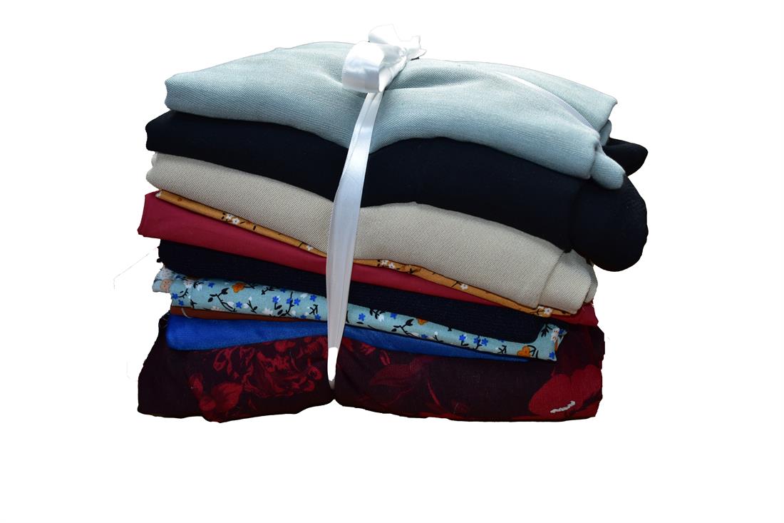Mix Fabric Bundle Offer with 10Pcs Polyester Jersey