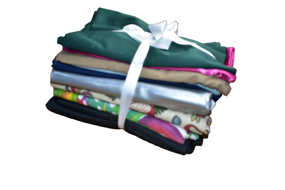 Mix Fabric Bundle Offer with 10Pcs Polyester Jersey