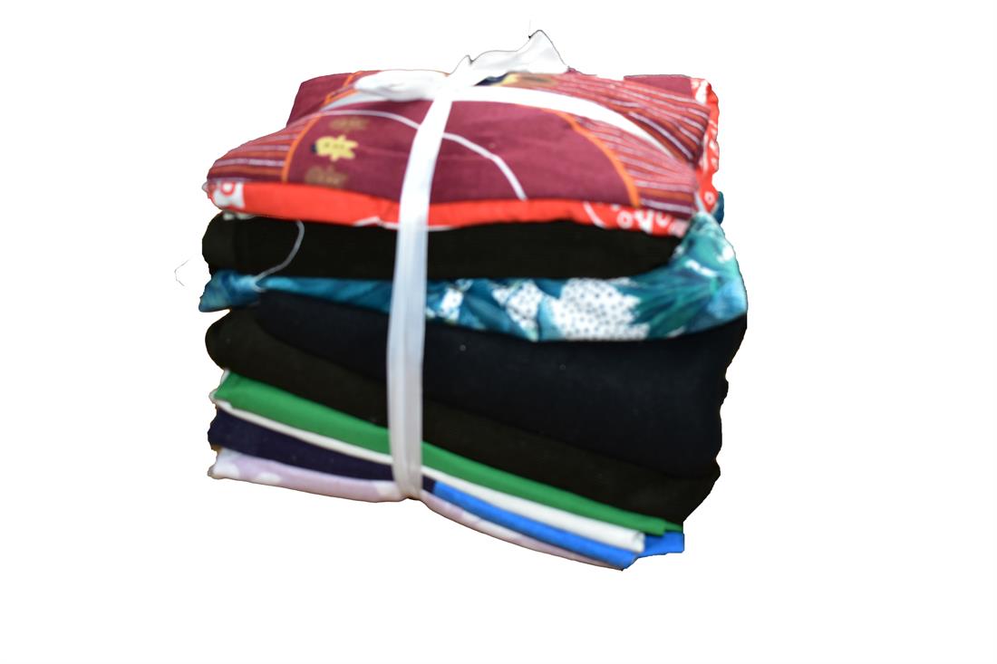 Mix Fabric Bundle Offer with 10Pcs Polyester Jersey
