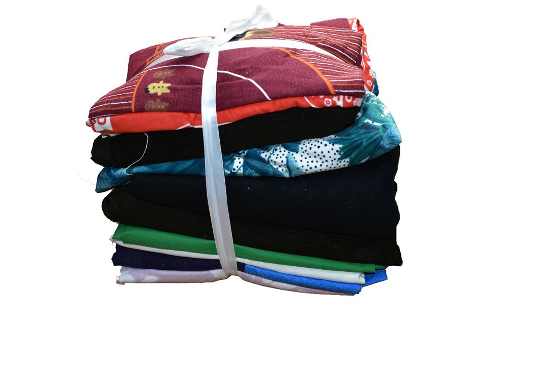Mix Fabric Bundle Offer with 10Pcs Polyester Jersey