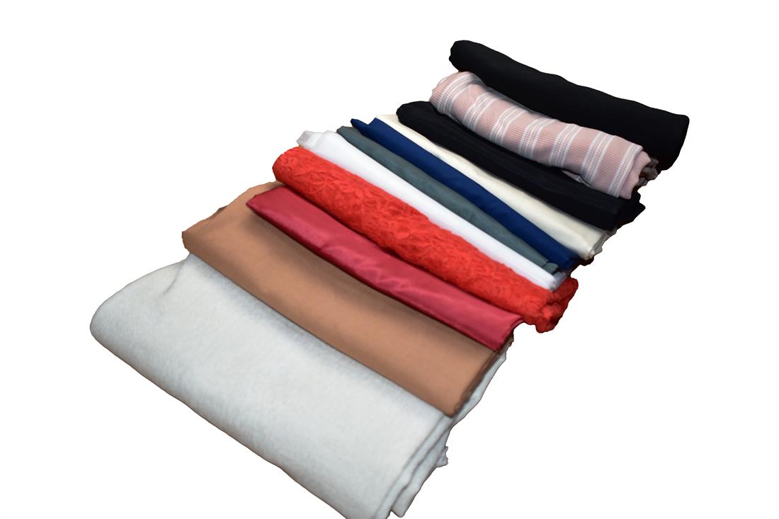 Mix Fabric Bundle Offer with 10Pcs Polyester Jersey