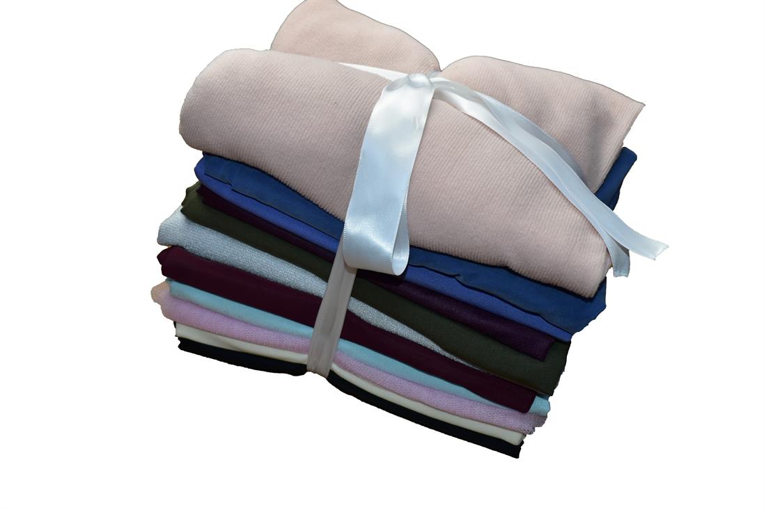 Mix Fabric Bundle Offer with 10Pcs Polyester Jersey