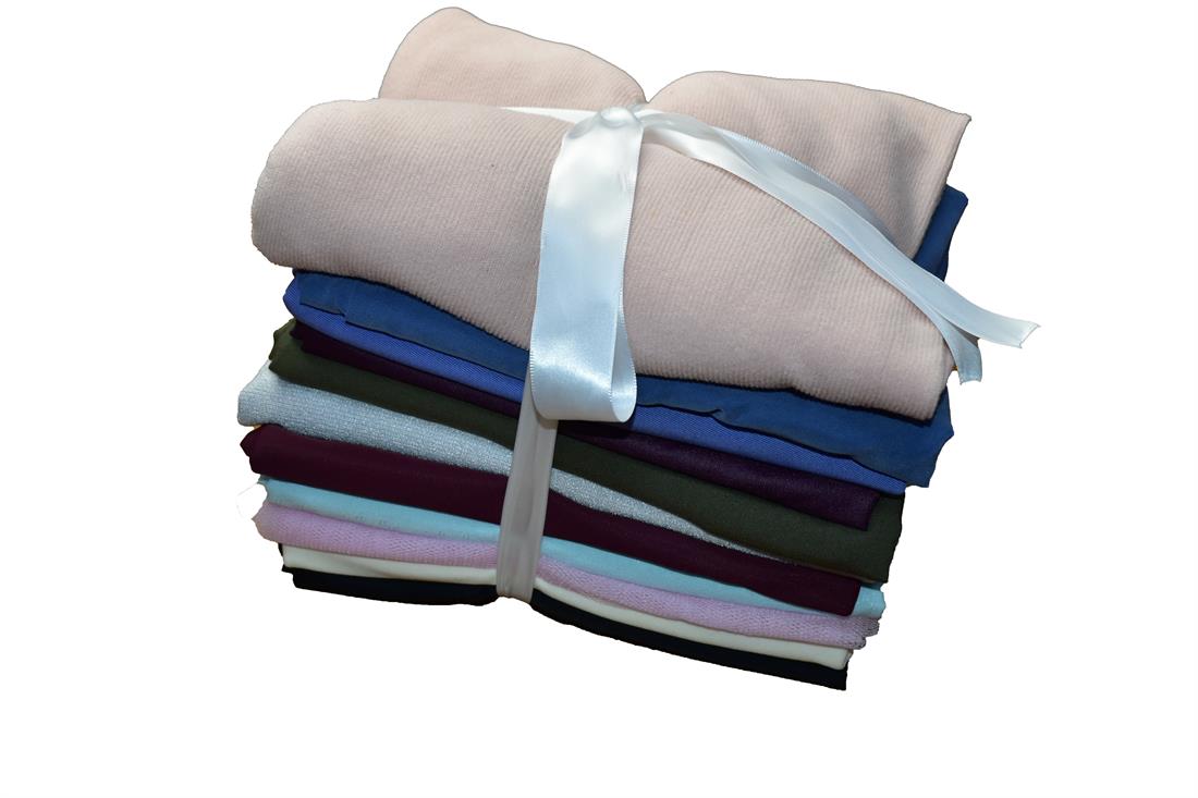 Mix Fabric Bundle Offer with 10Pcs Polyester Jersey