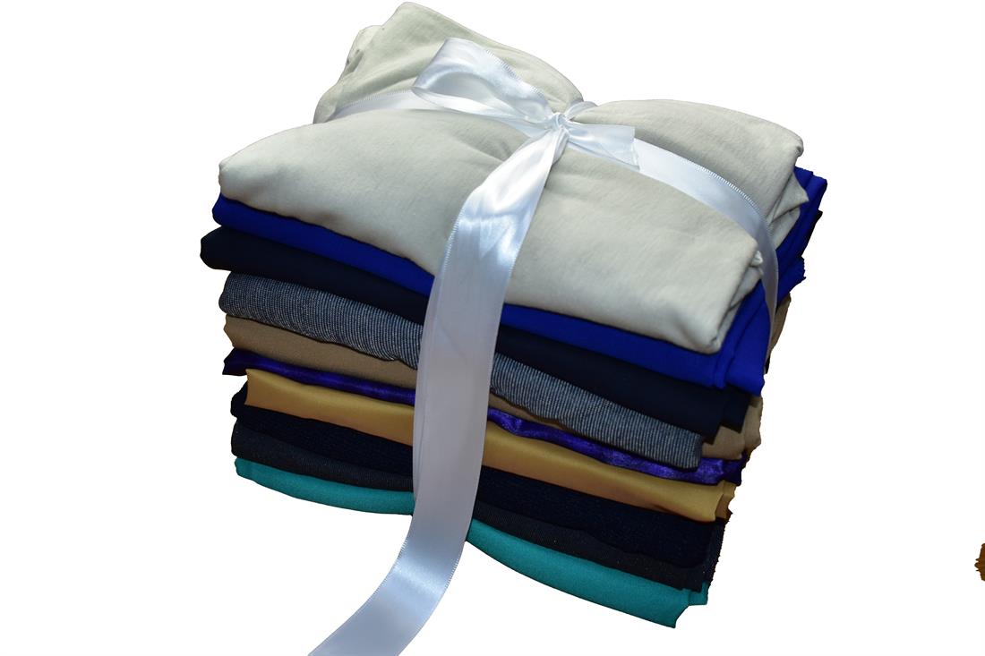Mix Fabric Bundle Offer with 10Pcs Polyester Jersey