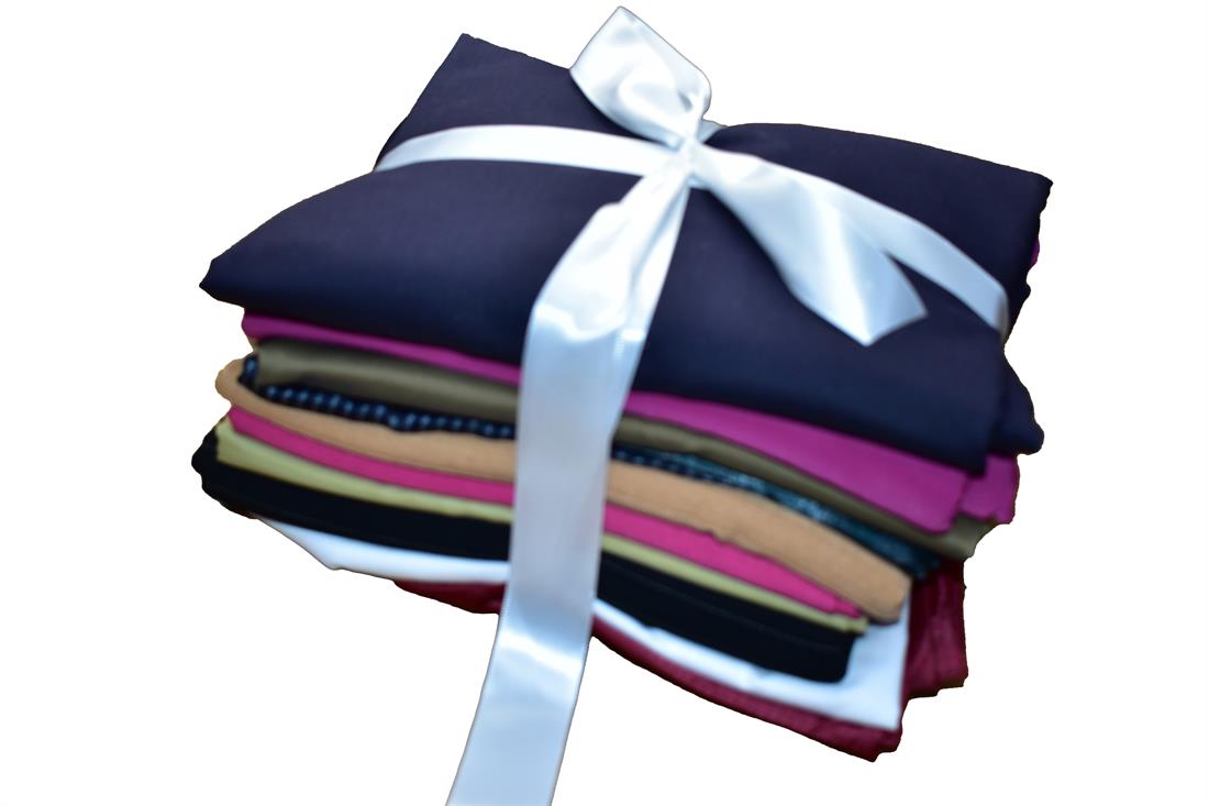 Mix Fabric Bundle Offer with 10Pcs Polyester Jersey