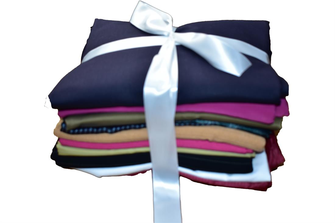 Mix Fabric Bundle Offer with 10Pcs Polyester Jersey
