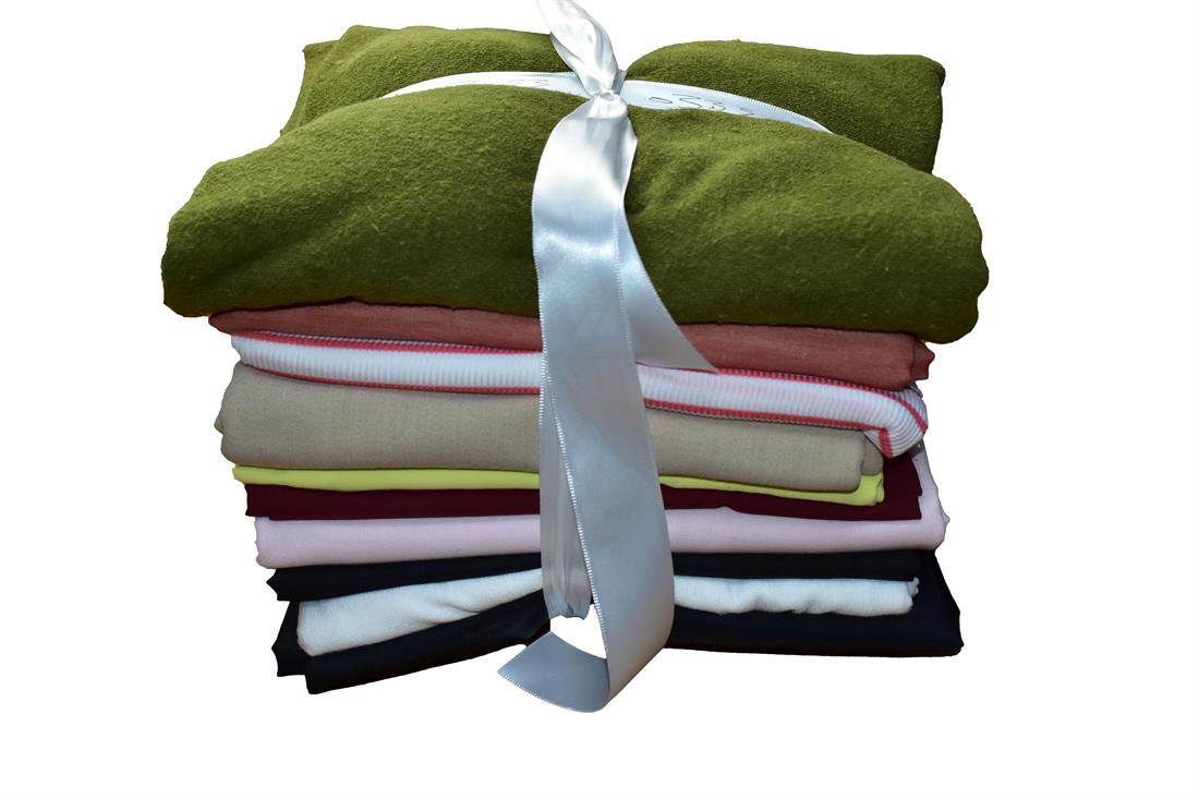 Mix Fabric Bundle Offer with 10Pcs Polyester Jersey