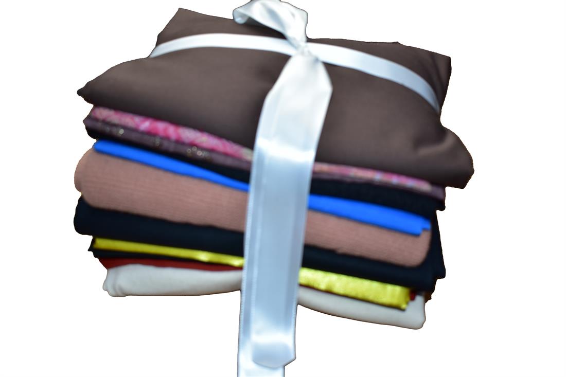 Mix Fabric Bundle Offer with 10Pcs Polyester Jersey
