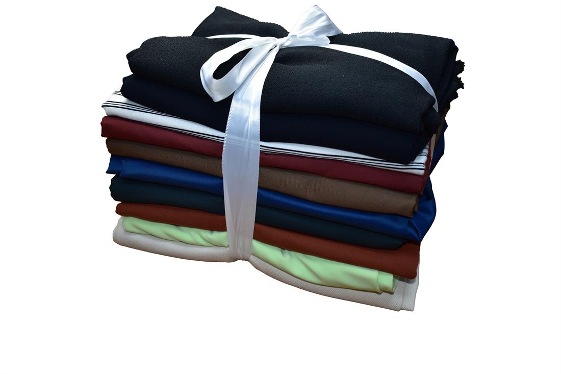 Mix Fabric Bundle Offer with 10Pcs Polyester Jersey