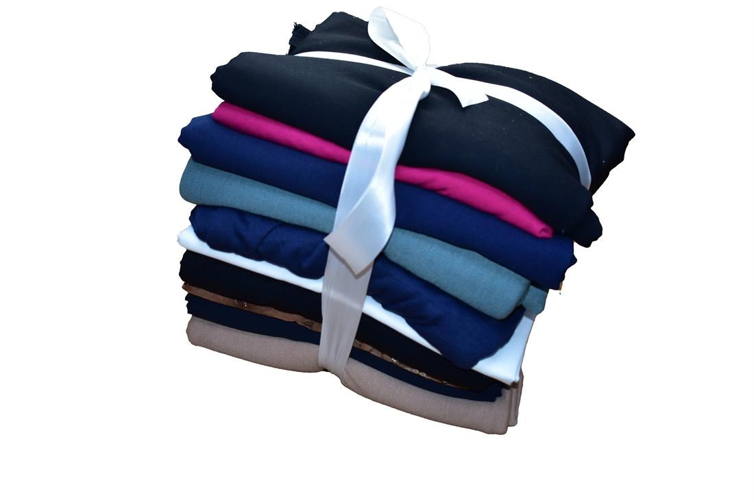 Mix Fabric Bundle Offer with 10Pcs Polyester Jersey