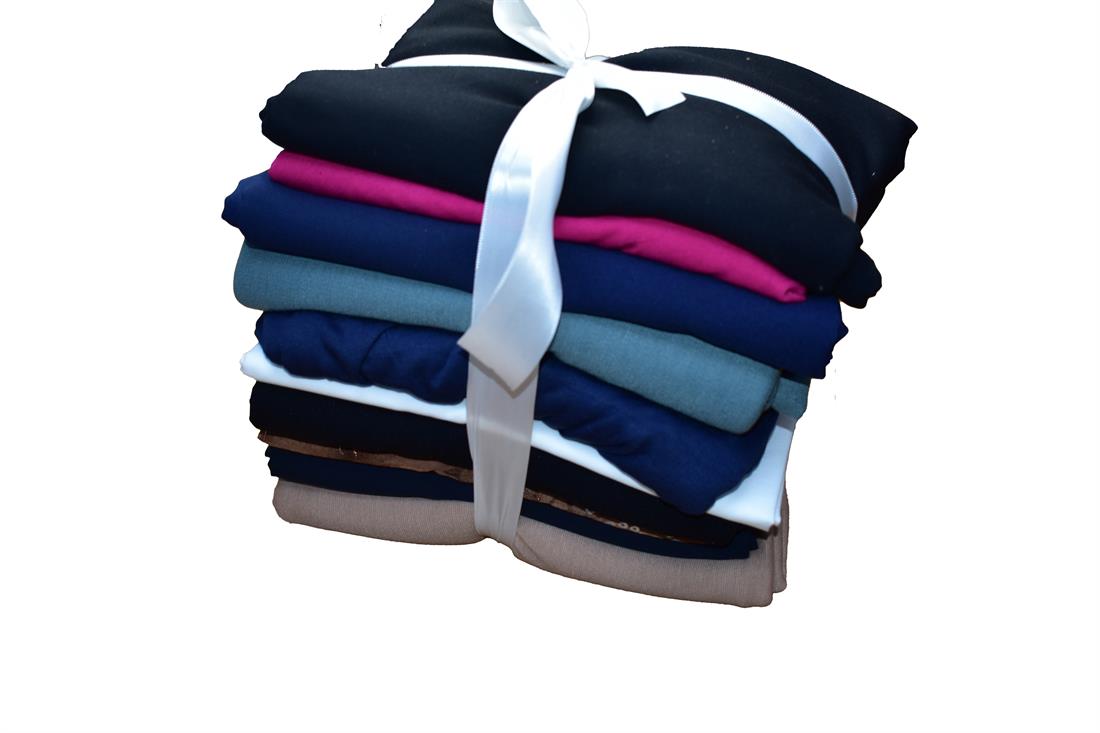 Mix Fabric Bundle Offer with 10Pcs Polyester Jersey