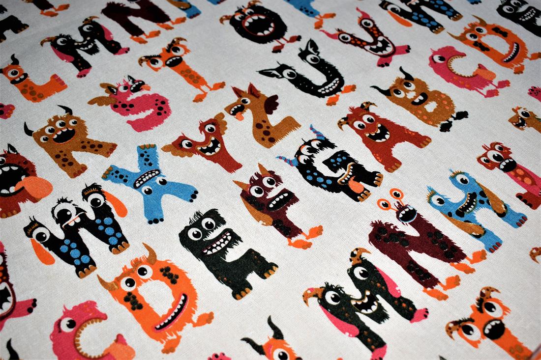 Col 1 Animal Print Canvas Fabric