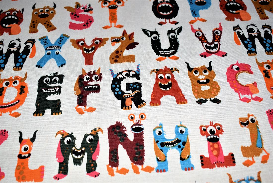 Col 1 Animal Print Canvas Fabric