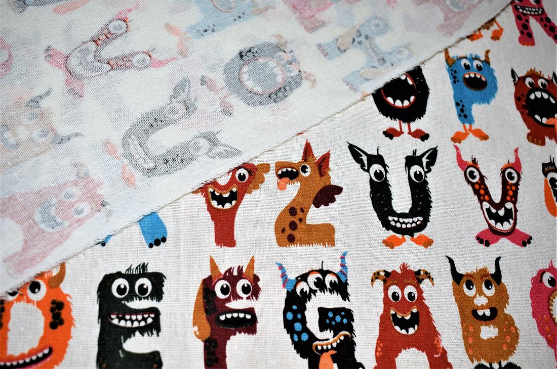 Col 1 Animal Print Canvas Fabric