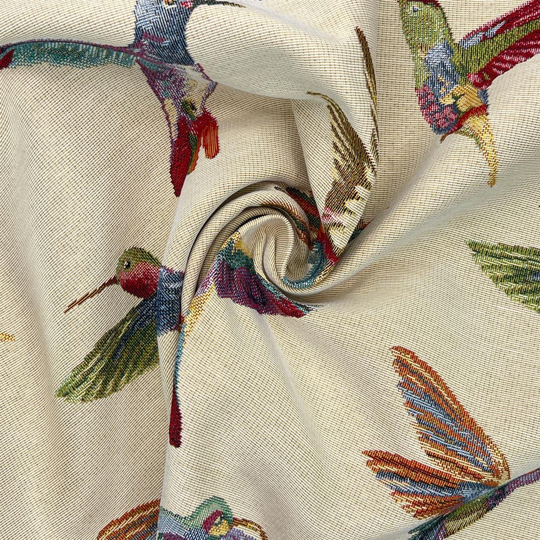 Cream Printed Lightweight Tapestry