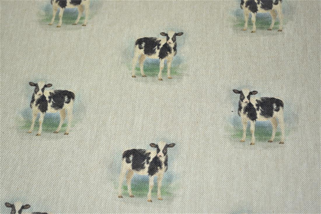 Natural Cow All Over Canvas
