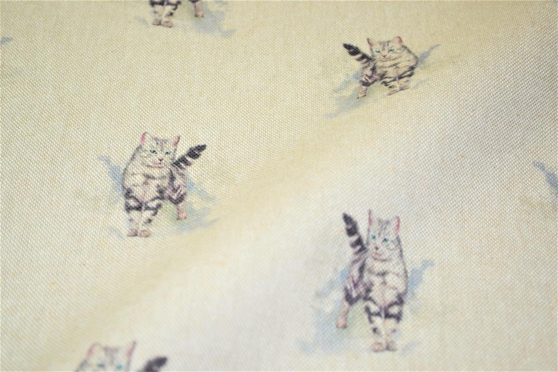 Natural Printed Digital Canvas Fabric