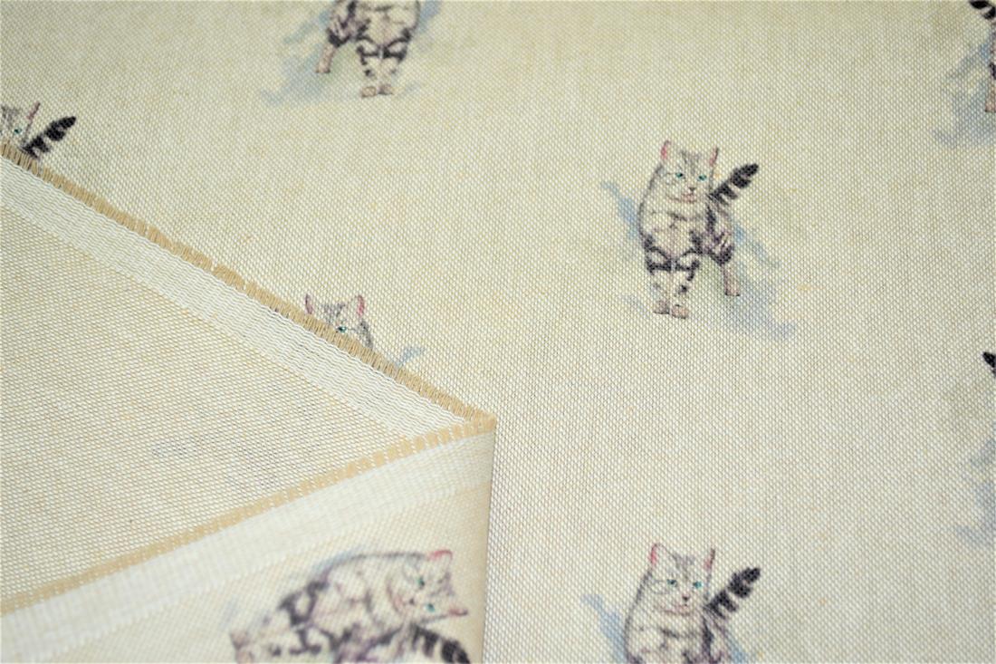 Natural Printed Digital Canvas Fabric