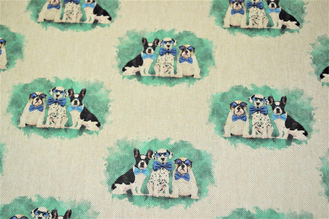 Natural Printed Digital Canvas Fabric