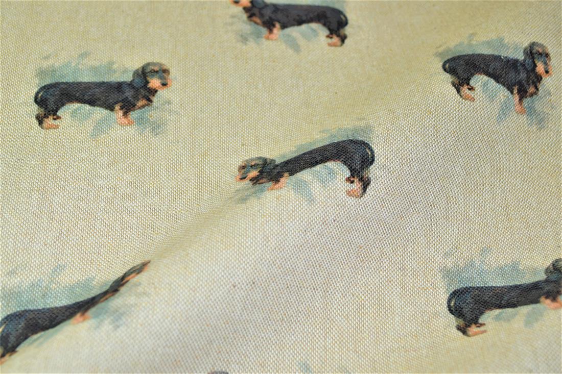 Natural Printed Digital Canvas Fabric