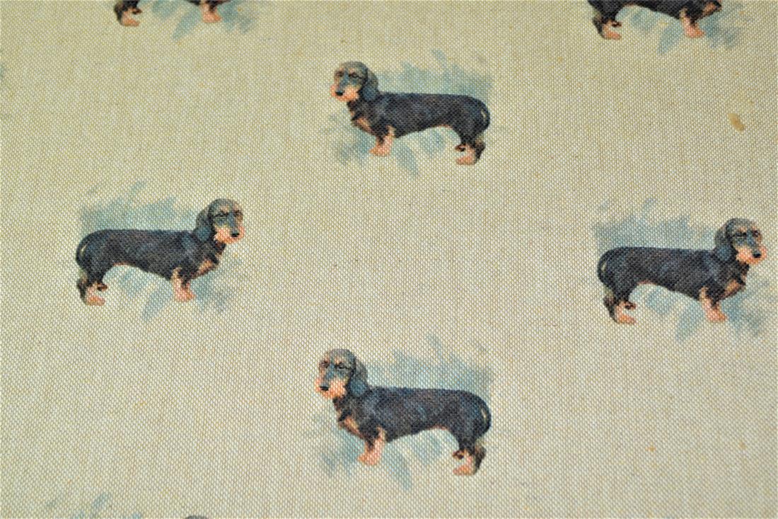 Natural Printed Digital Canvas Fabric