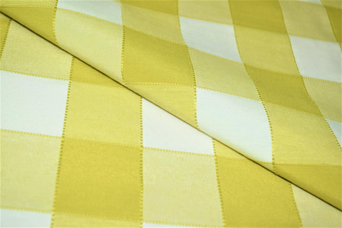 Gingham Canvas Printed Fabric