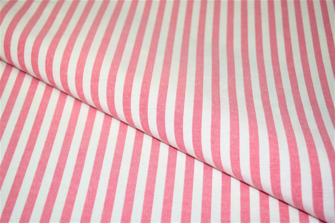 Printed Thin Stripes Canvas Fabric