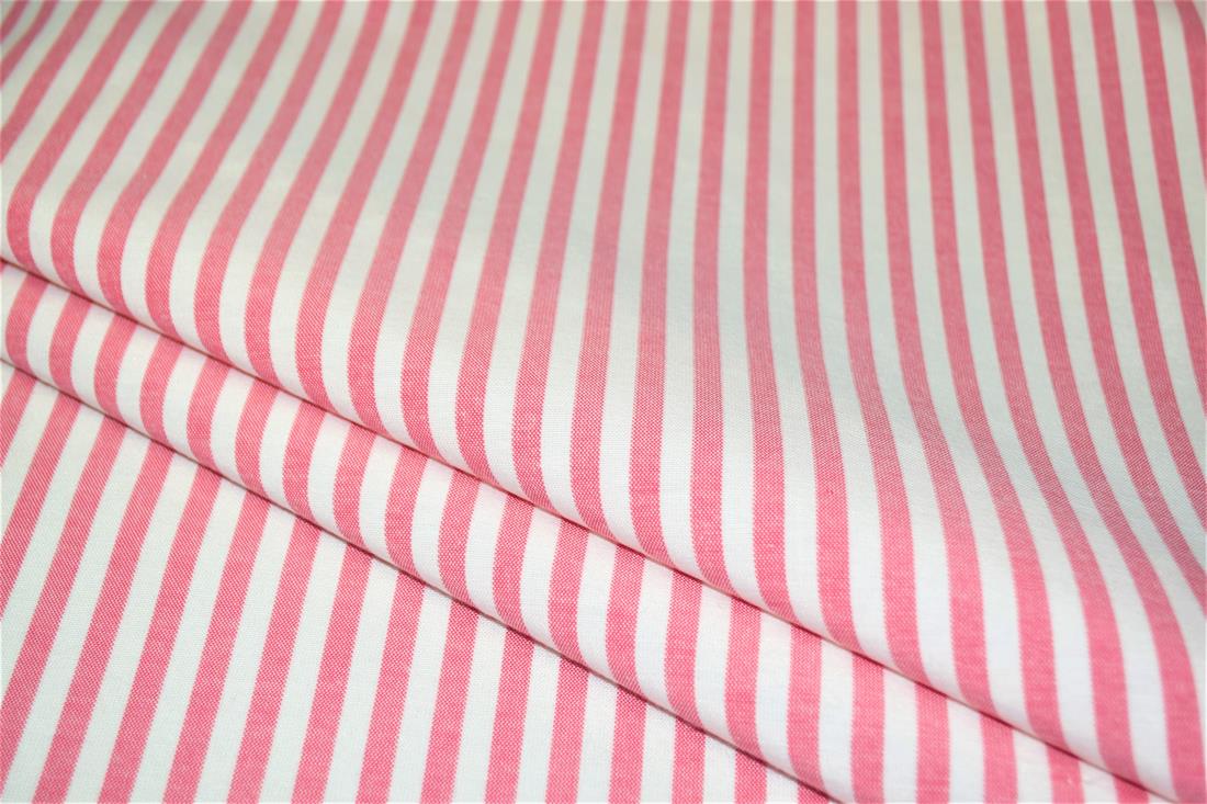 Printed Thin Stripes Canvas Fabric