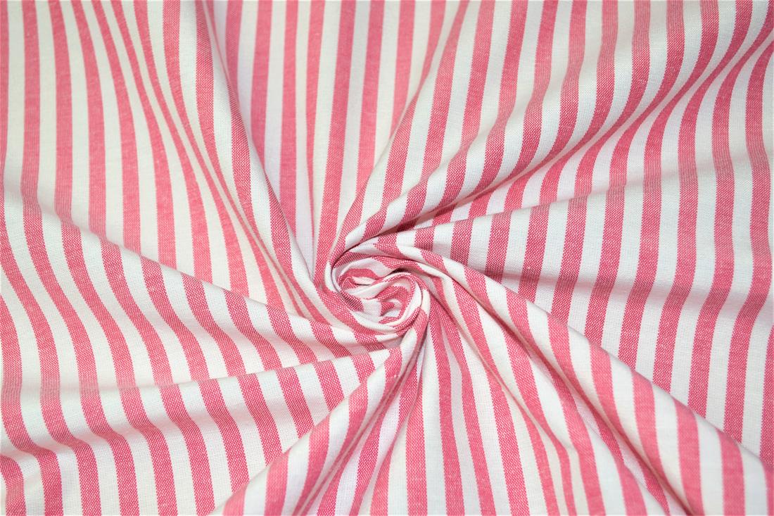 Printed Thin Stripes Canvas Fabric
