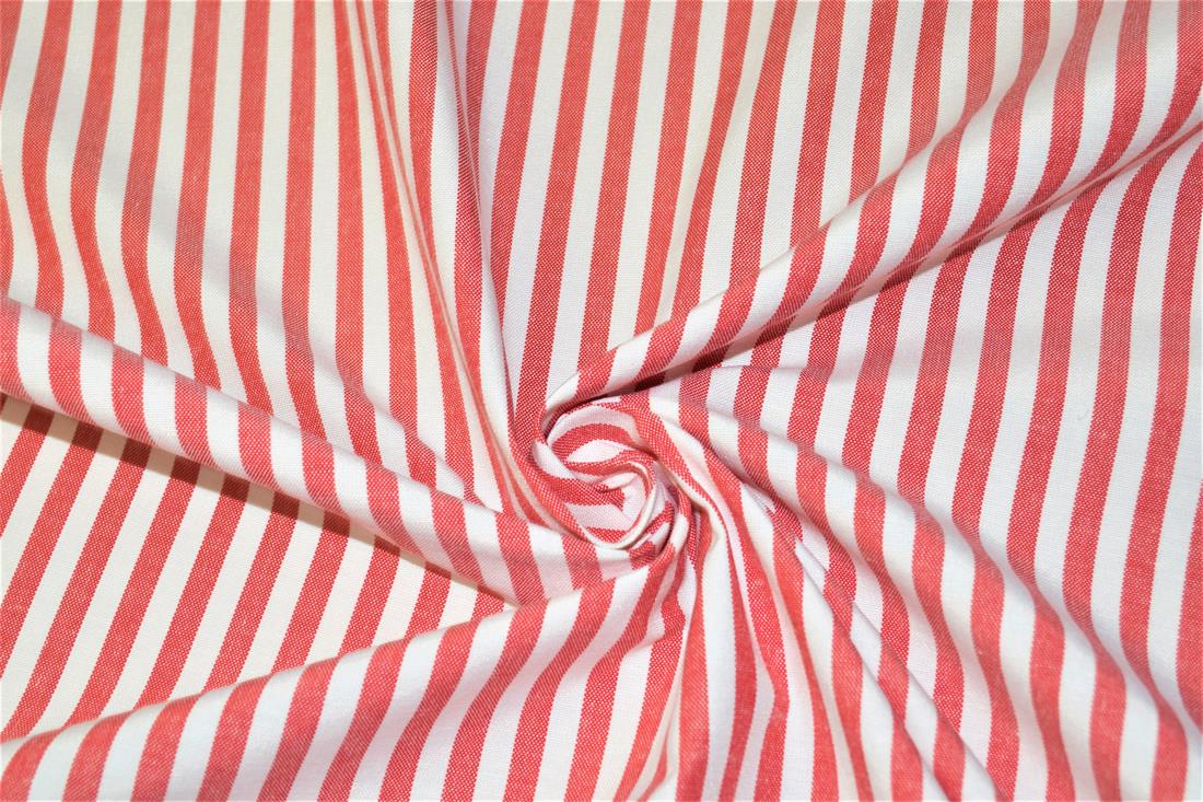 Printed Thin Stripes Canvas Fabric