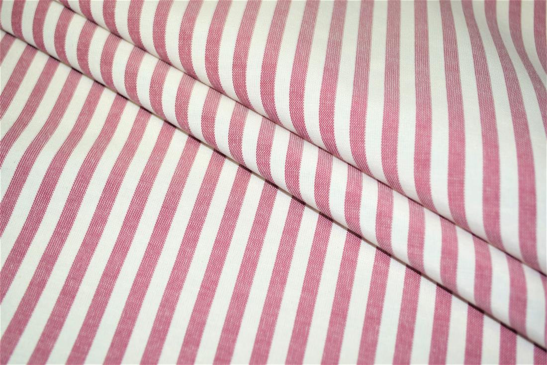 Printed Thin Stripes Canvas Fabric