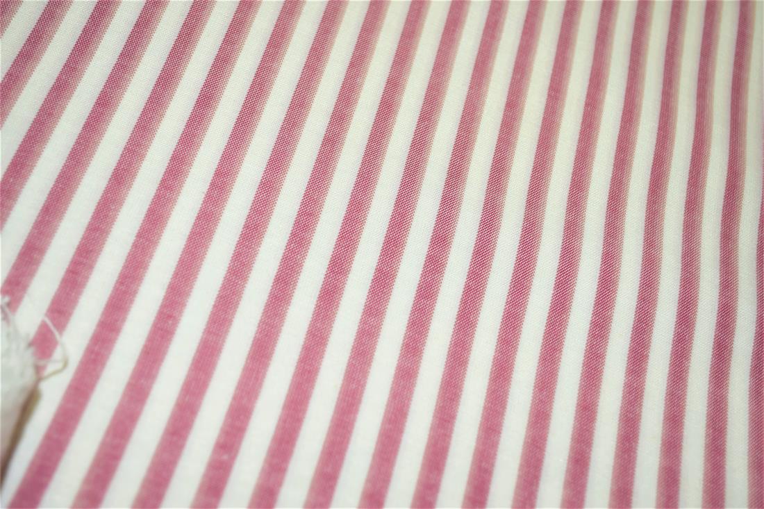 Printed Thin Stripes Canvas Fabric