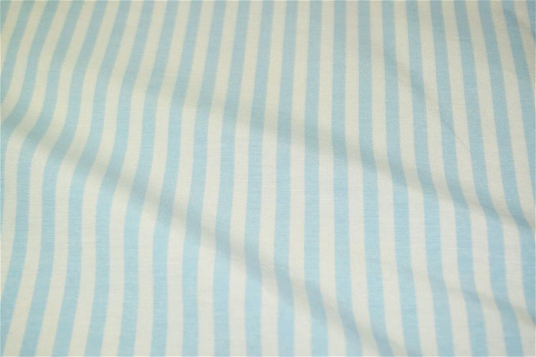 Printed Thin Stripes Canvas Fabric