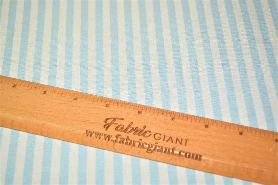 Printed Thin Stripes Canvas Fabric