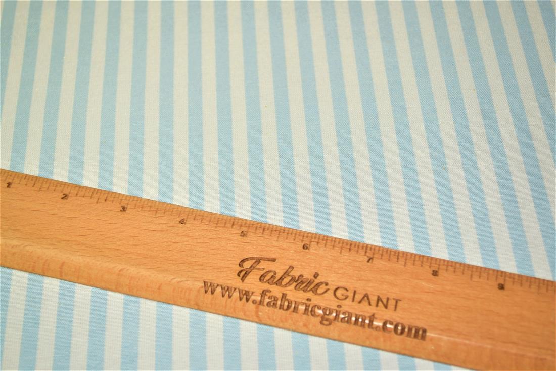 Printed Thin Stripes Canvas Fabric