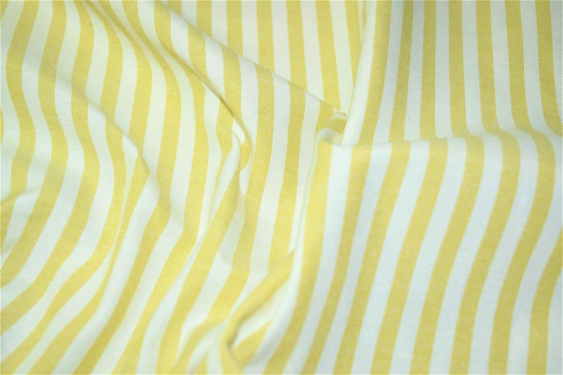 Printed Thin Stripes Canvas Fabric