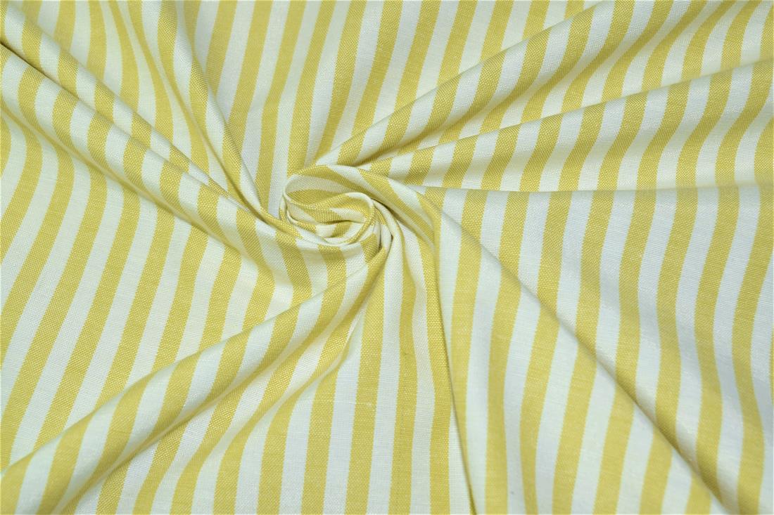 Printed Thin Stripes Canvas Fabric