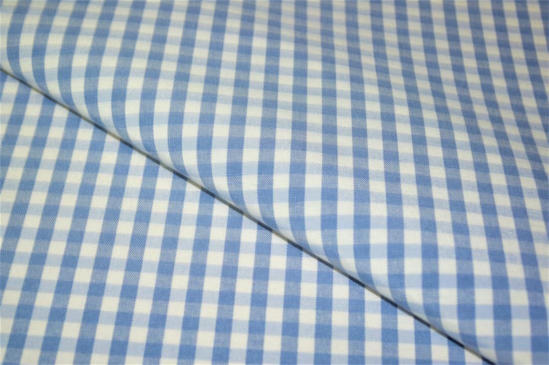 Printed Small Gingham Canvas Fabric
