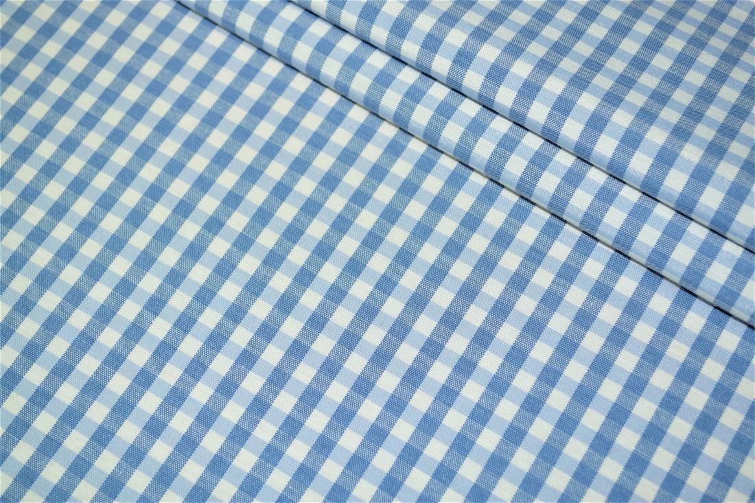 Printed Small Gingham Canvas Fabric