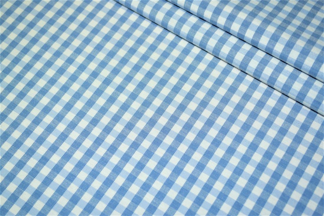 Printed Small Gingham Canvas Fabric