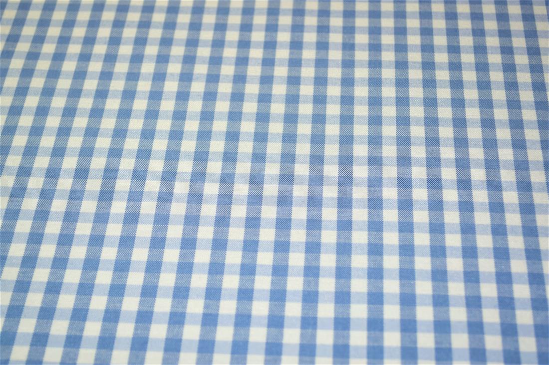Printed Small Gingham Canvas Fabric